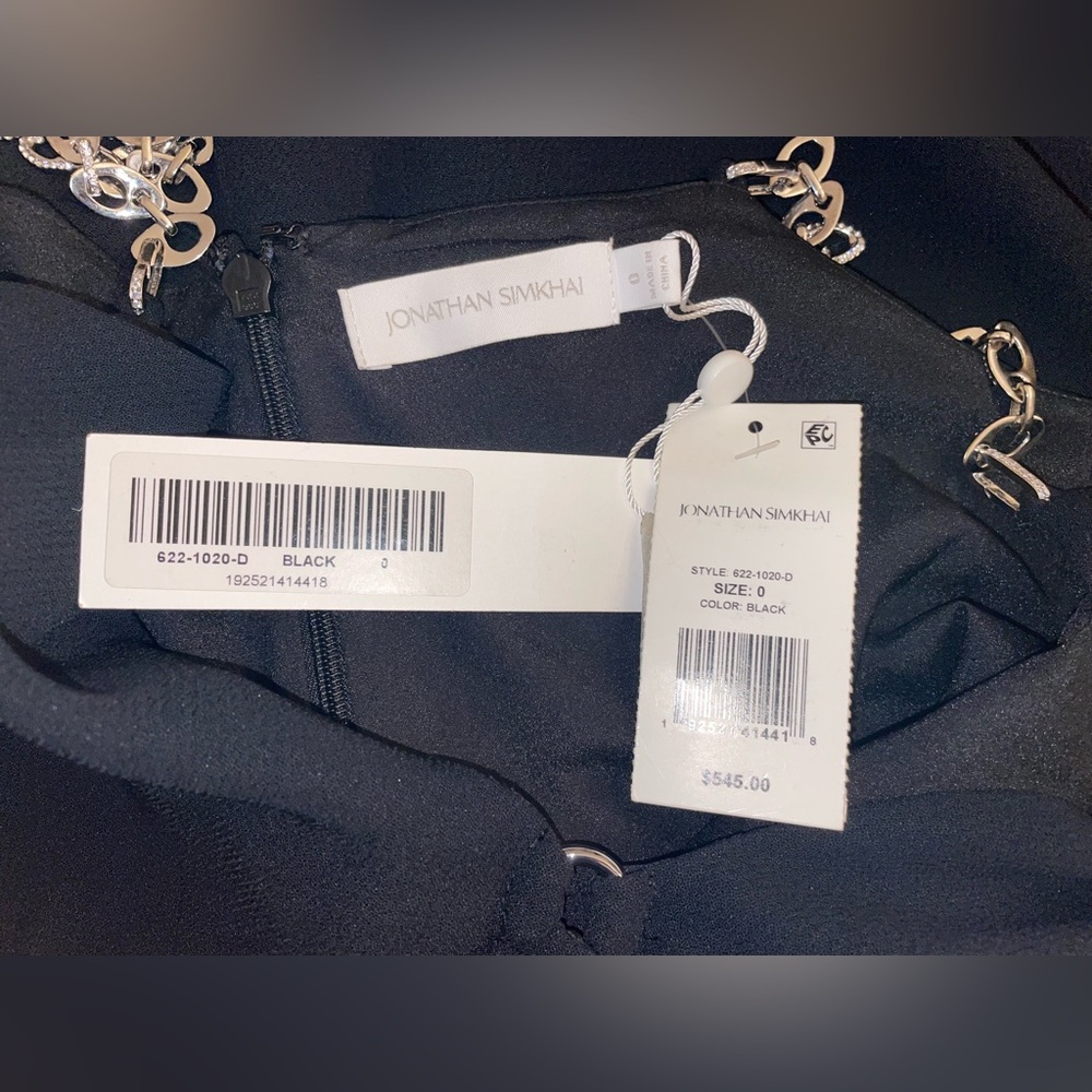 73.  Jonathan Simkhai Ellis Cut-Out Minidress - Picture 15 of 15